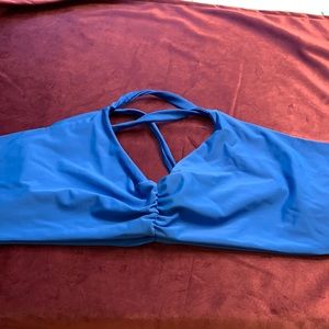 Fused xxl dark blue bikini top